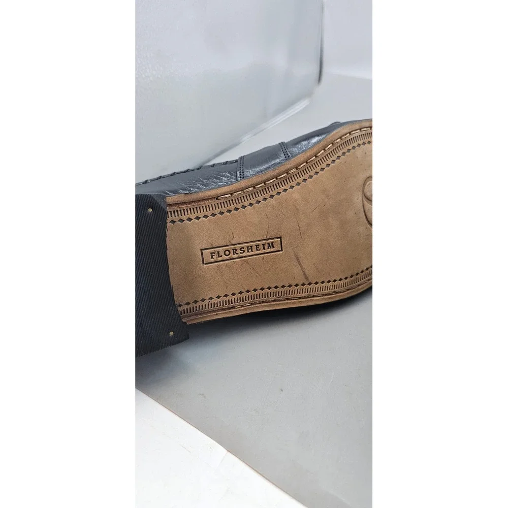 Florsheim black leather